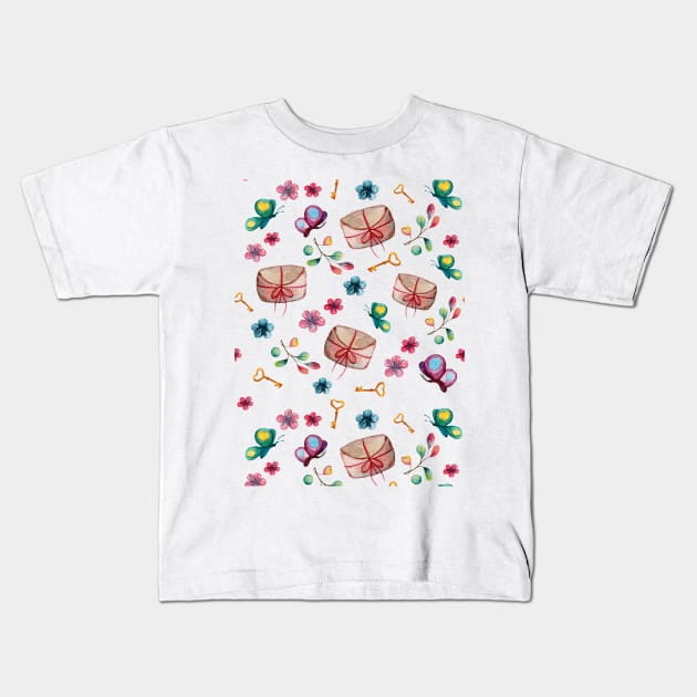 Love design Kids T-Shirt by Zboeva